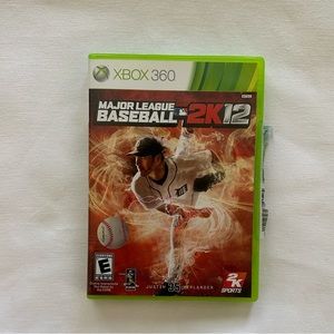 XBOX 360 MAJOR LEAGUE BASEBALL 2K12